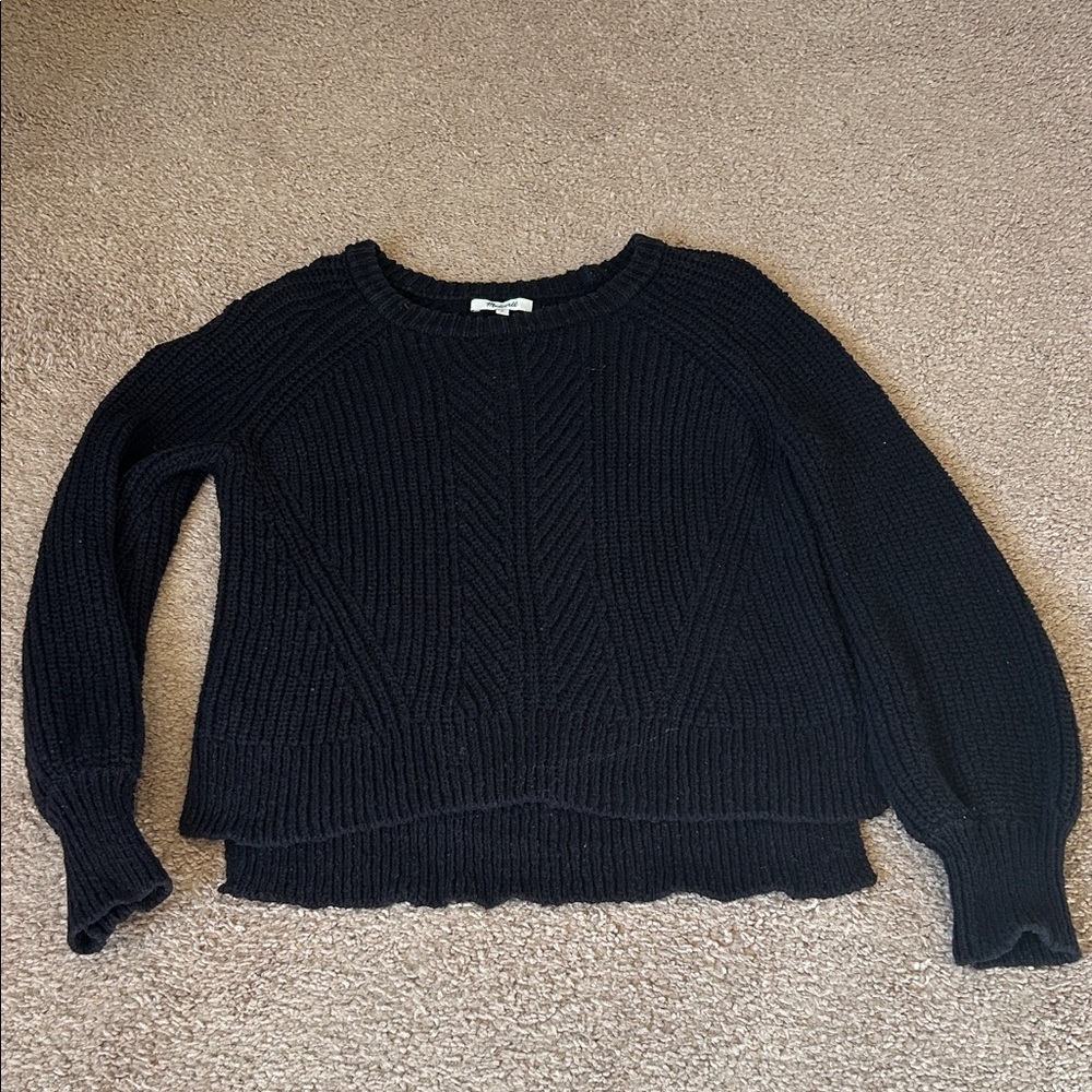 Madewell black sweater